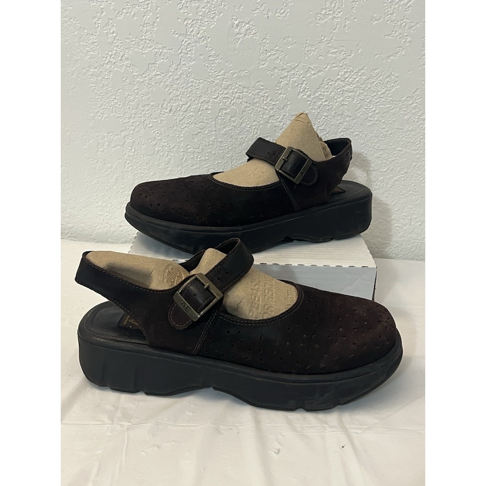 American Eagle Chunky Y2K 2000s Platform Sandals Size 9M Vintage Brazil READ